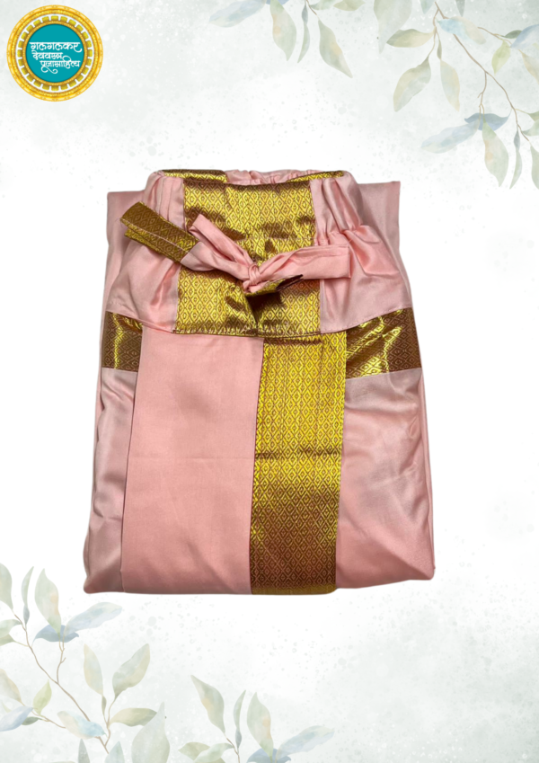 Readymade Sovale Dhoti & Uparna - Pink | Dhoti & Uparne Set