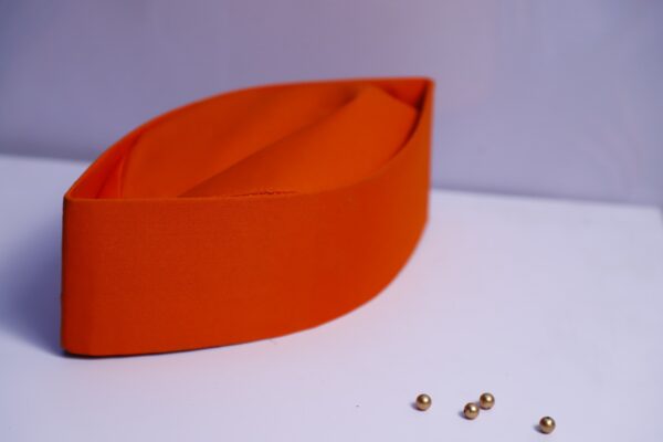 Hindu Mahasabha Cap | Orange Fancy Cap