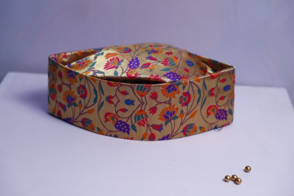 Paithani Topi - Royal Paithani Cap
